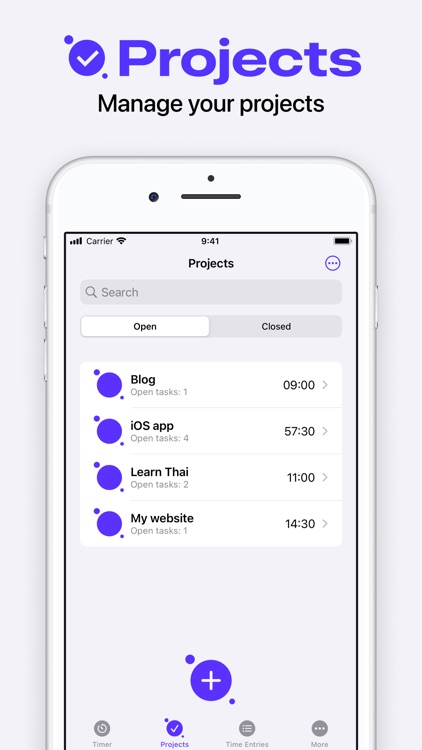 Work Time Tracker: Moons