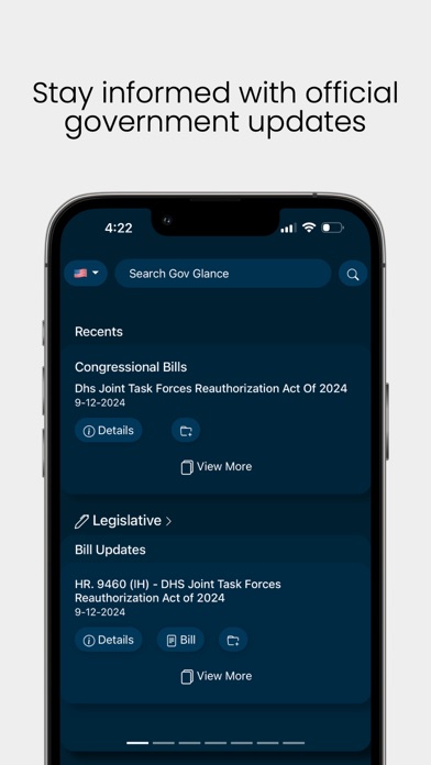 Gov Glance Screenshot 1 of 7
