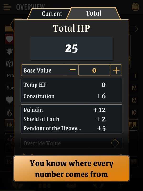 Rollplay - Character Sheet screenshot 10