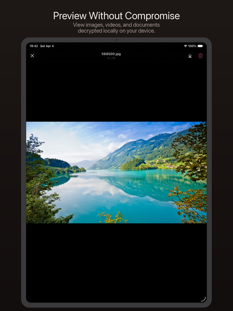 iPad screenshot