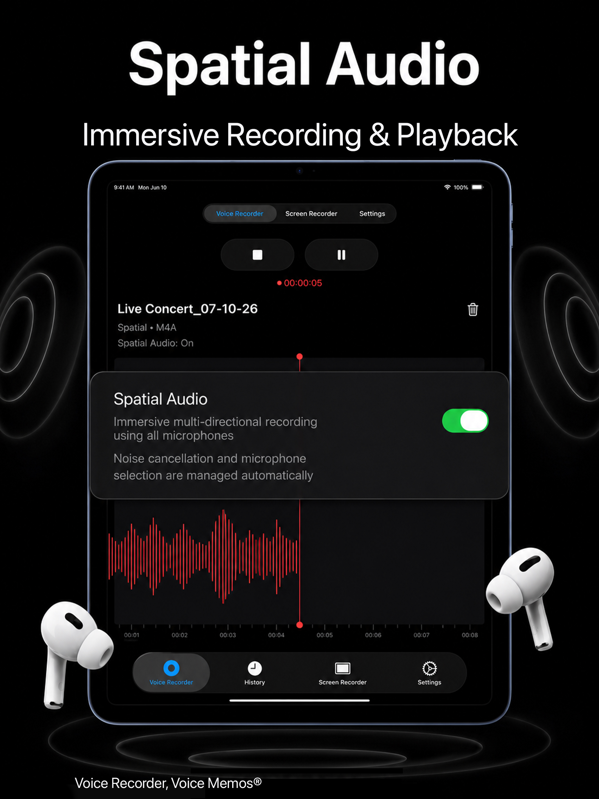 Voice Recorder, Voice Memos ® screenshot 12