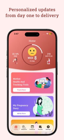 PregnancyTrack+ screenshot