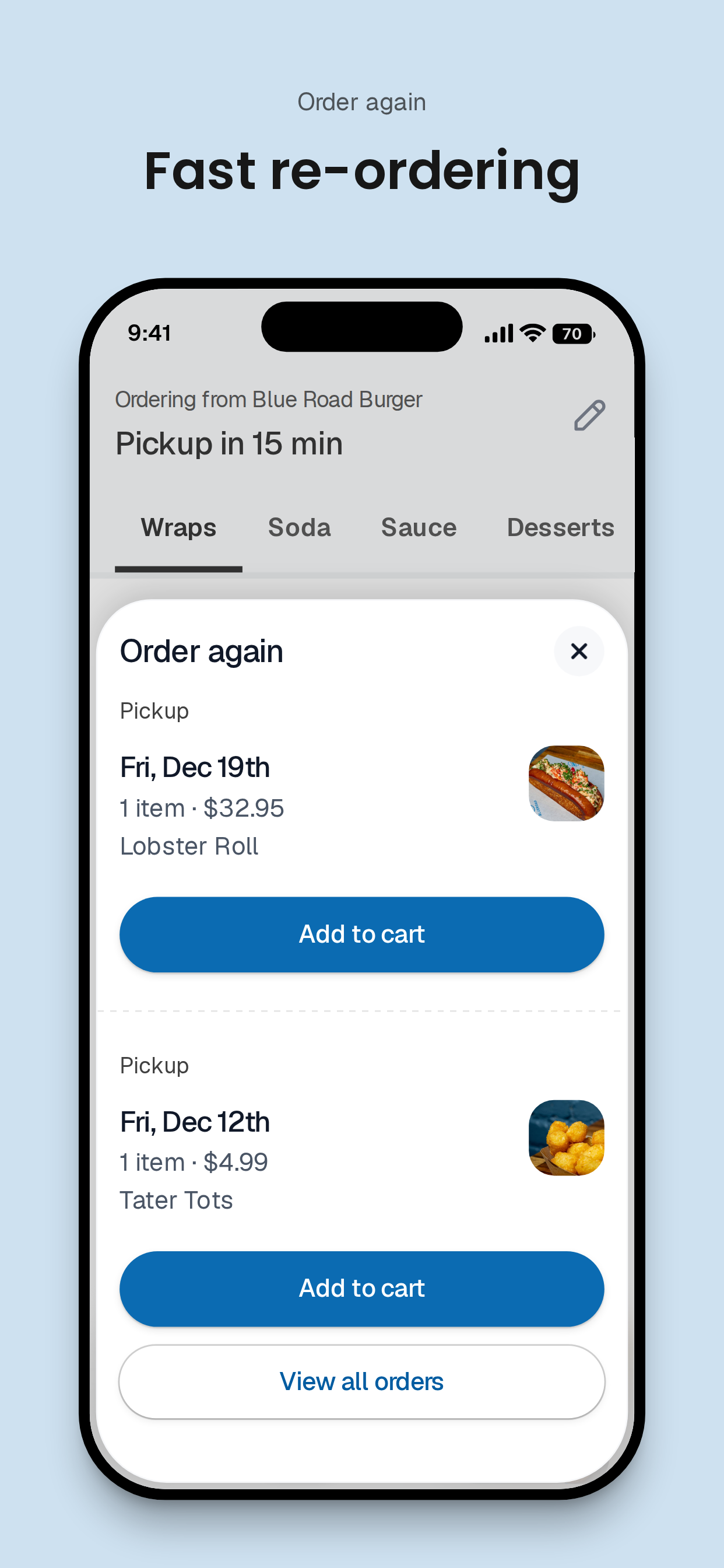 Blue Road Burger screenshot 4