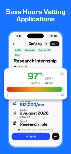 GoApply: Find Scholarships screenshot 3