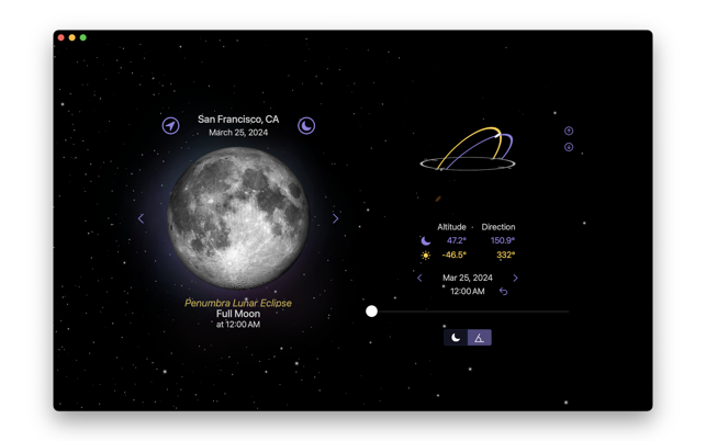 ‎Moon Calendar Plus Screenshot