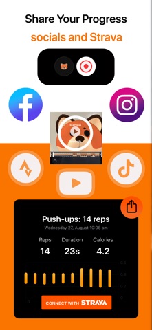 Pushups: Plans, Tracking screenshot