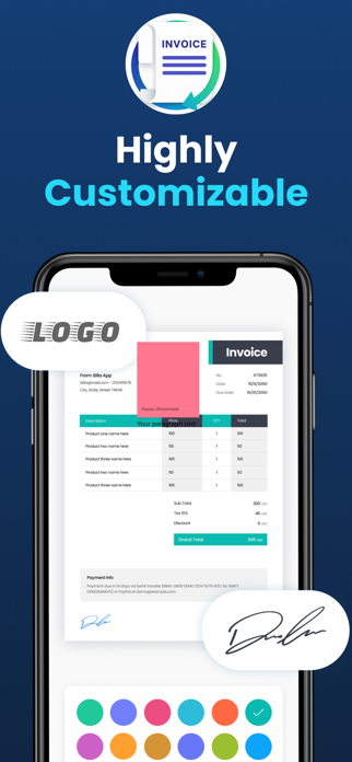 Invoice Maker – Billing App Screenshot 4 of 5