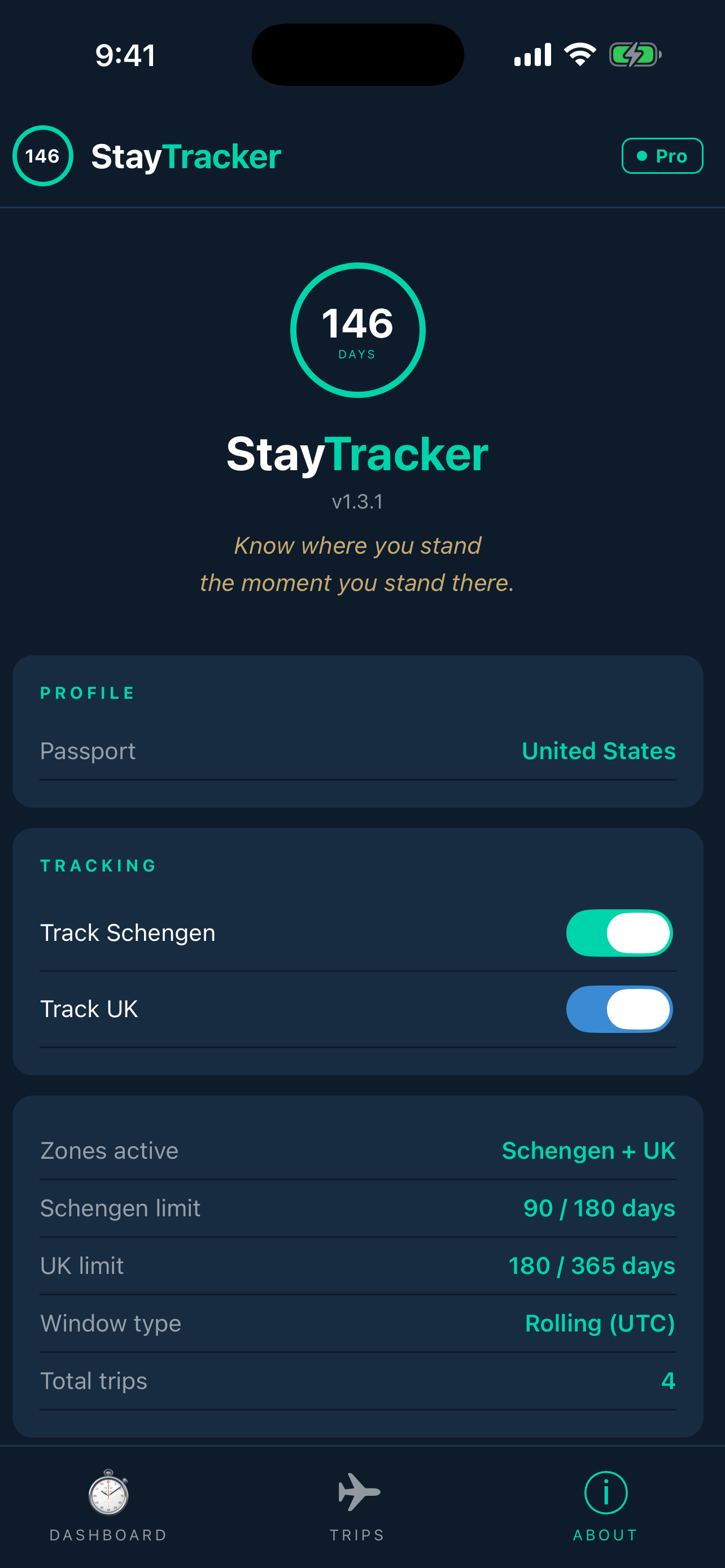 StayTracker: Visa-Free Travel screenshot 6