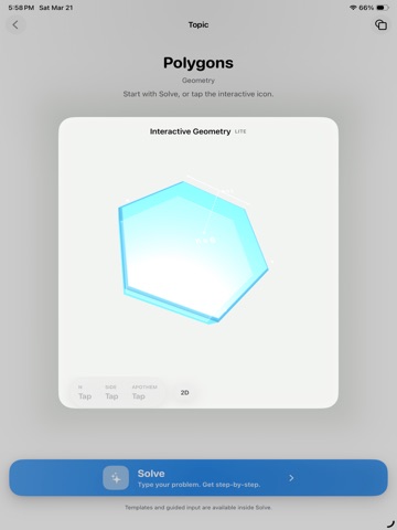 MakesSense: Math Solver iPad screenshot
