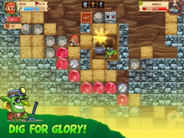 Dig Out! Mine Adventure iPad screenshot