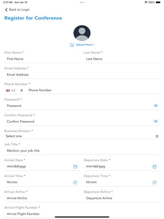Meridian SYNC iPad screenshot