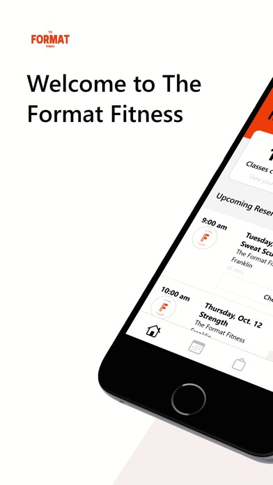 The Format Fitness iPhone screenshot 1 - Health & Fitness app