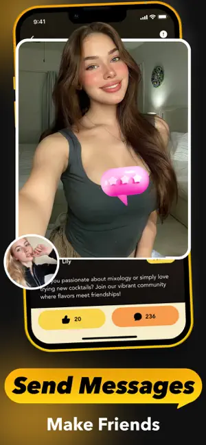Pluvo: Video, Chat & Social iPhone screenshot 2