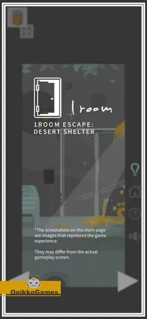 1room Escape: Desert Shelter screenshot 1