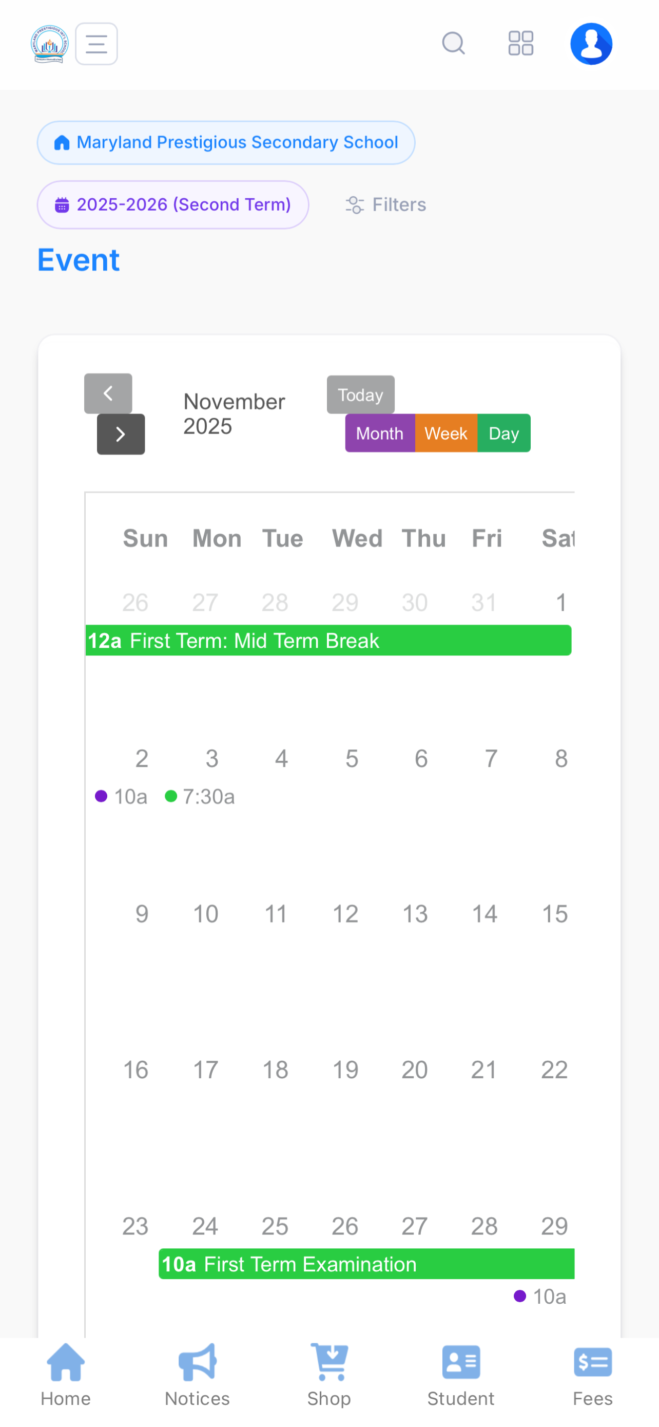 MPIS Portal screenshot 5