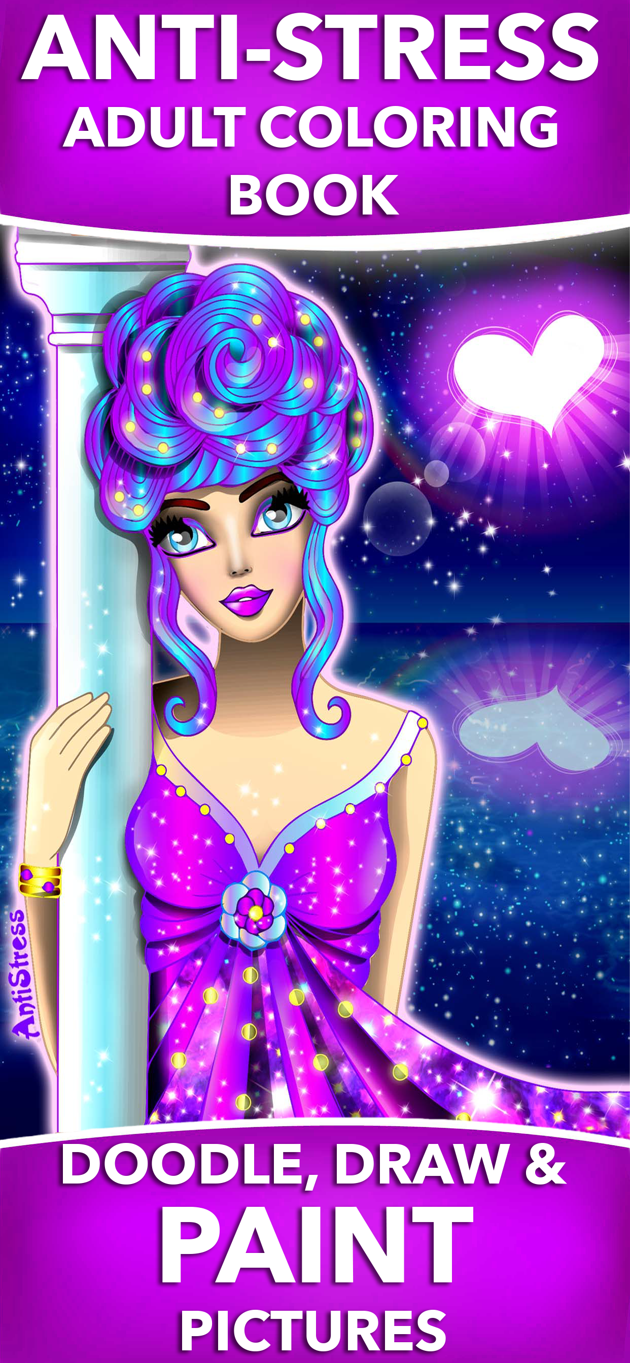AntiStress Adult Coloring Book screenshot 7