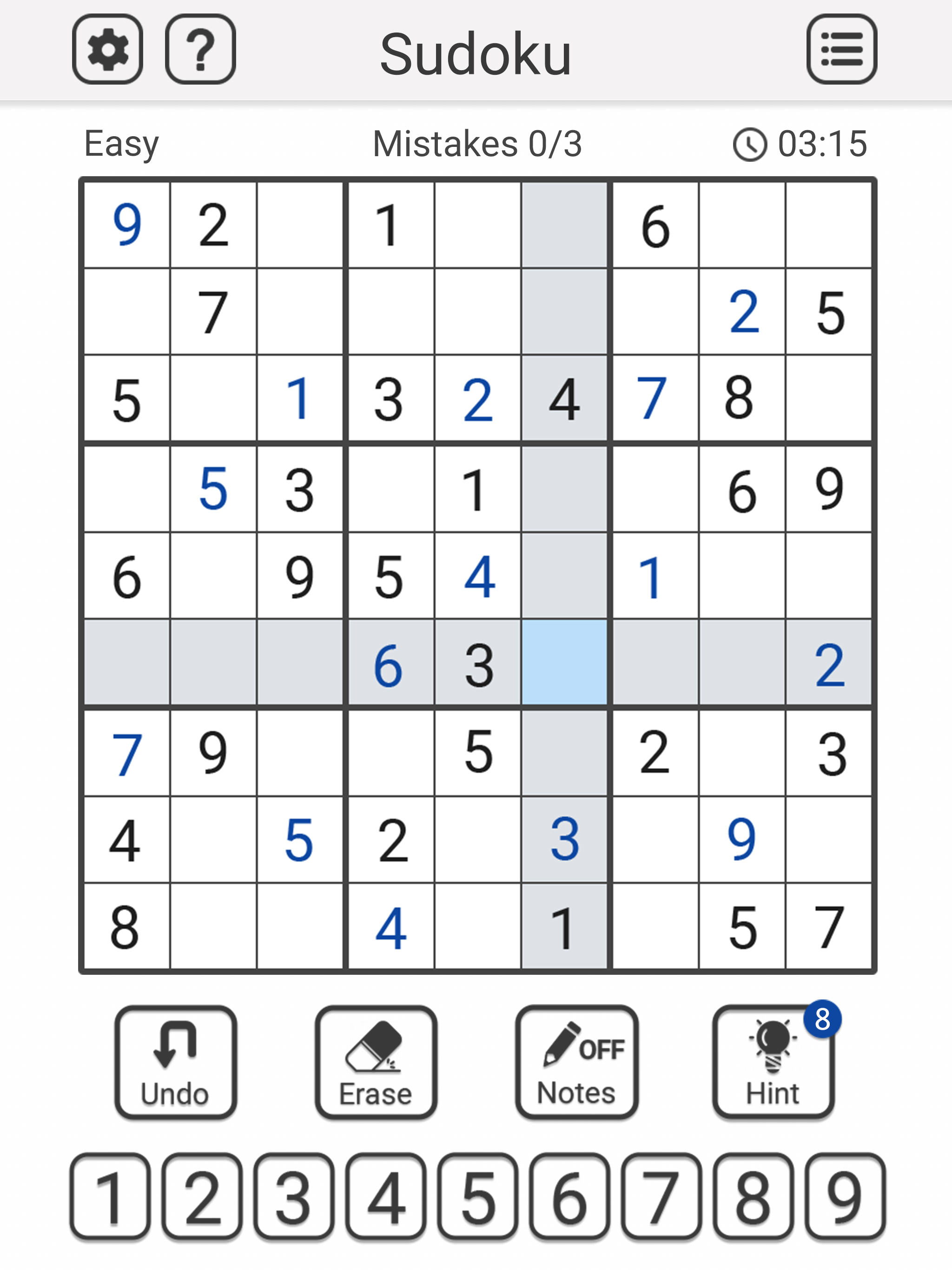 Sudoku Puzzle - Classic Sudoku screenshot 5