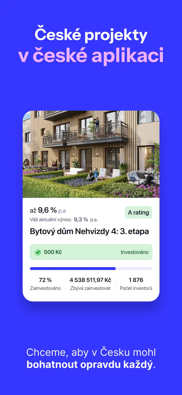 Screenshot #3 pour Investown: snadné investování