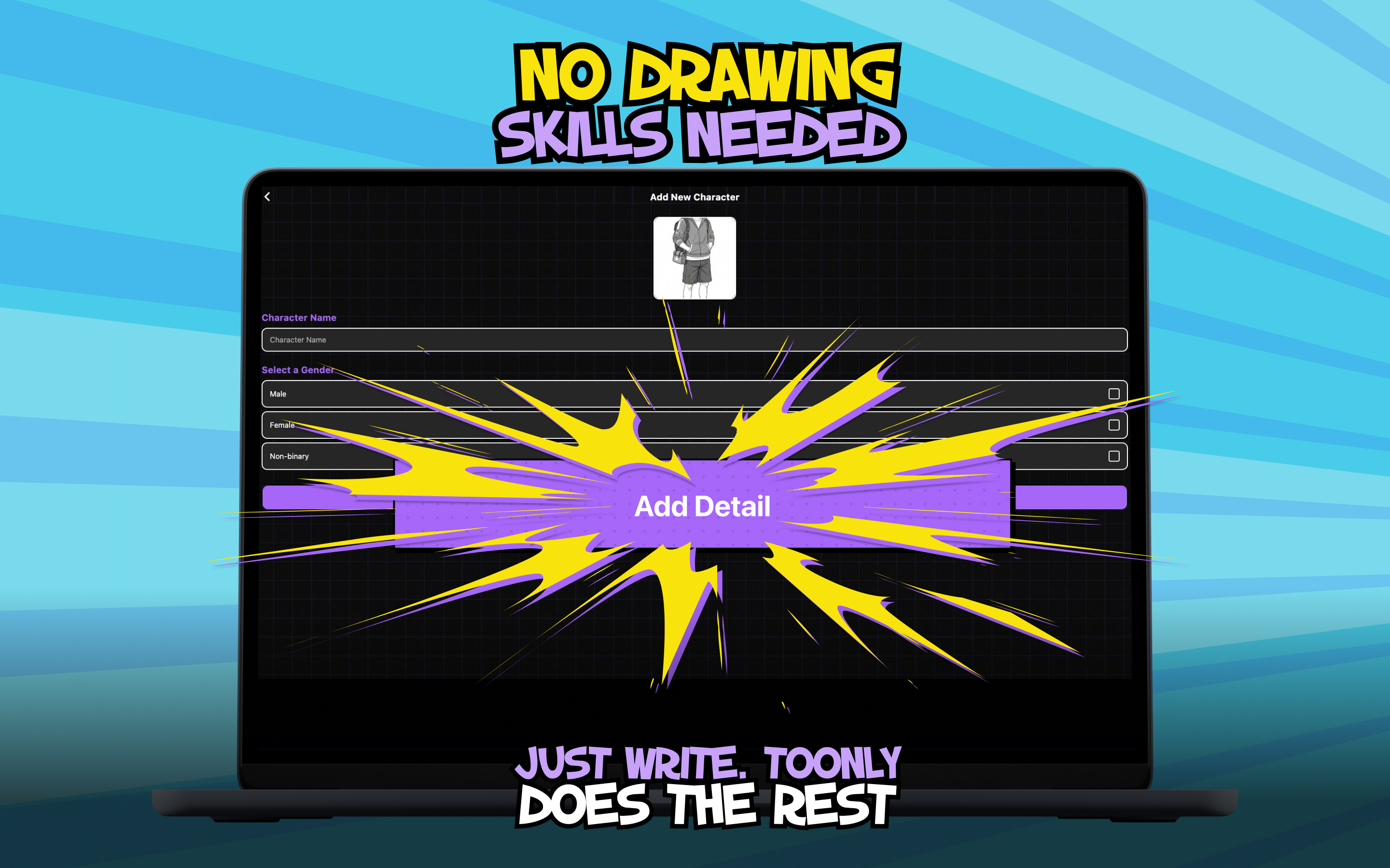 Toonly: AI RPG & Comic Maker