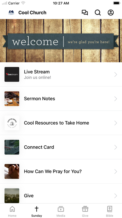 Cool Community Church Screenshot