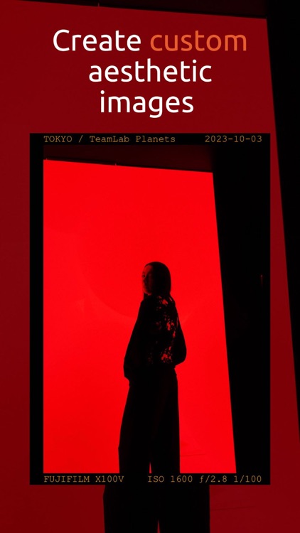 EXIF Metadata Border - TMPLT