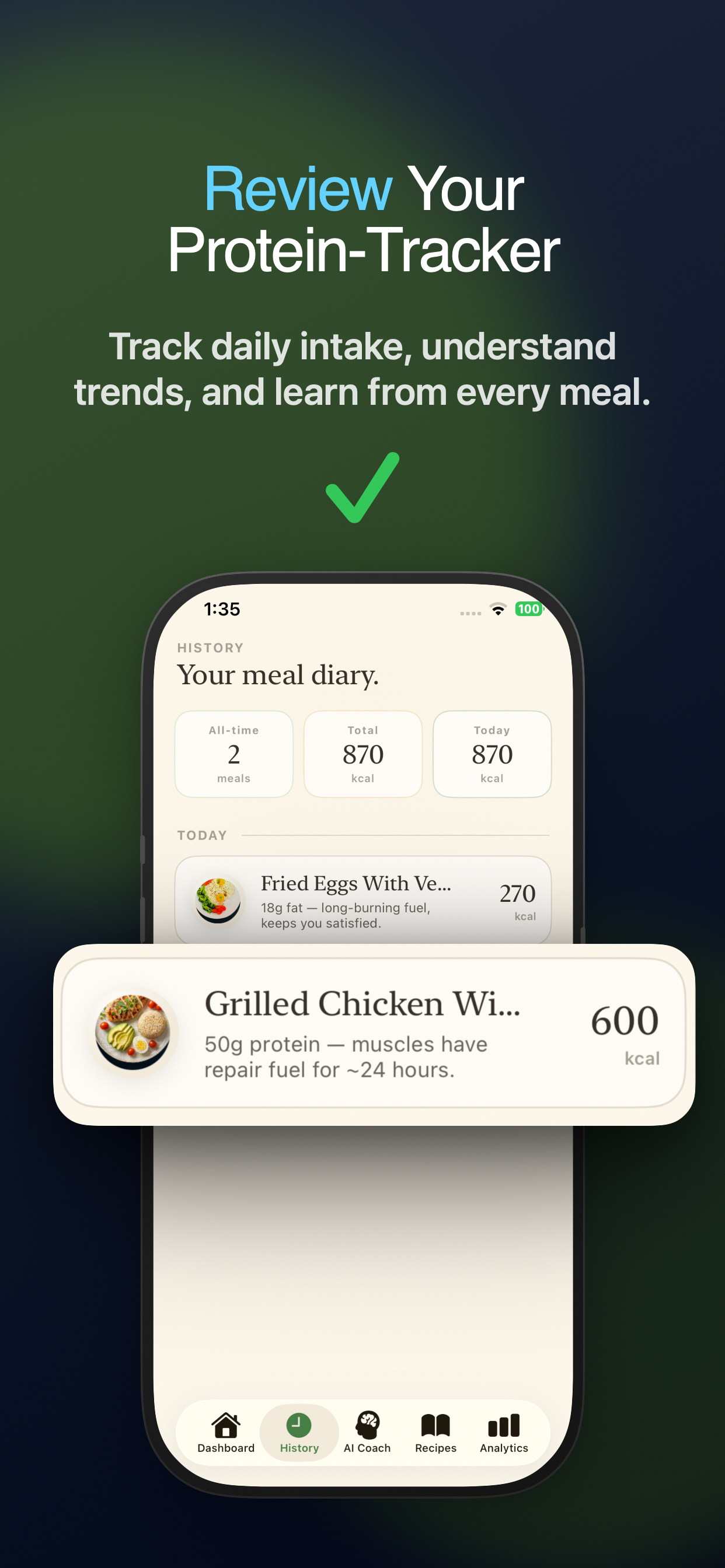 AI Calorie Tracker: SnapCal screenshot 3