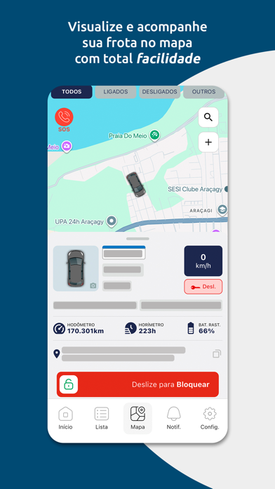Facility GPS Tracker iPhone screenshot