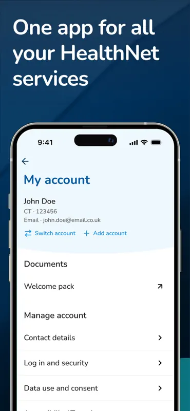 myHealthNet screenshot 5 of 5