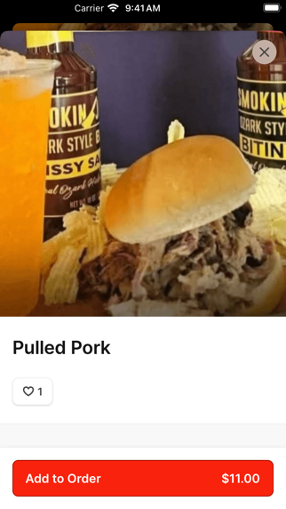 Smokin' Jones BBQ iPhone screenshot 4 - Food & Drink app