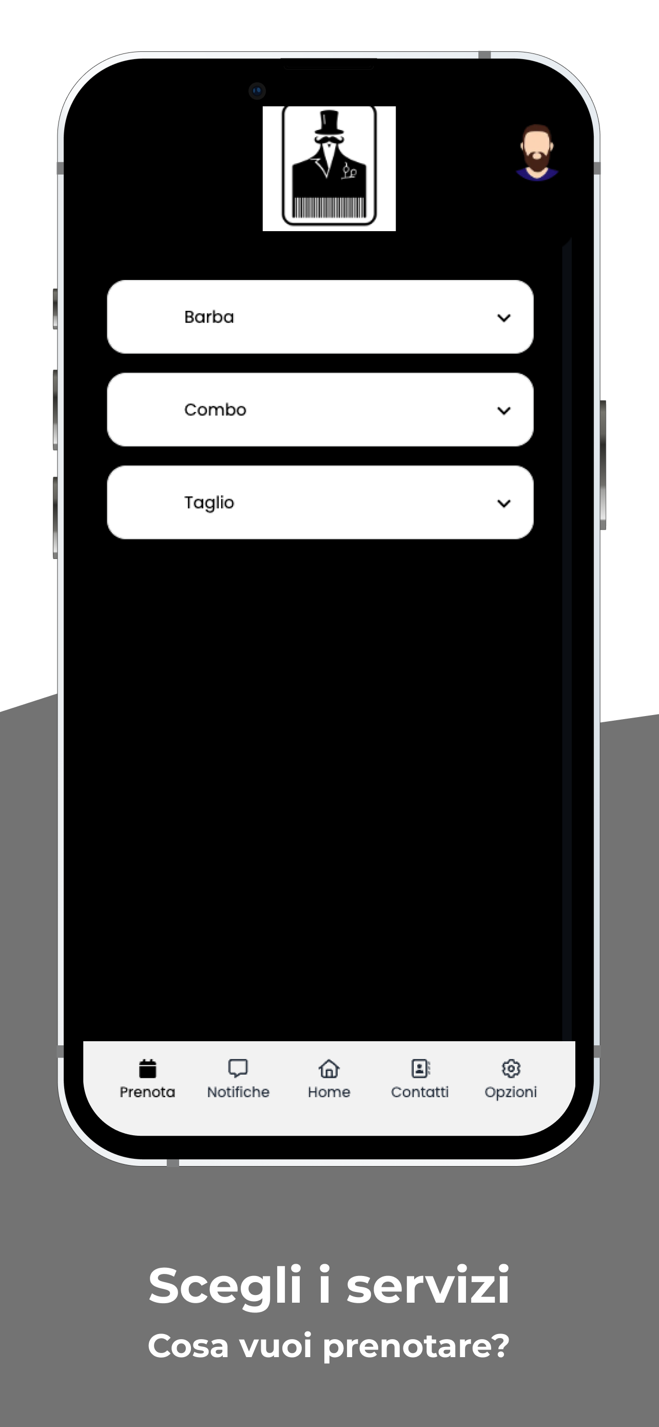 TESTEMATTE barberia screenshot 2