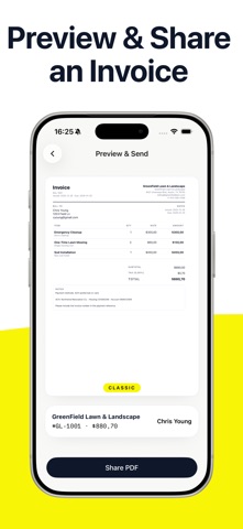 Invoice Studio: Quick Invoices Screenshot 4 of 6