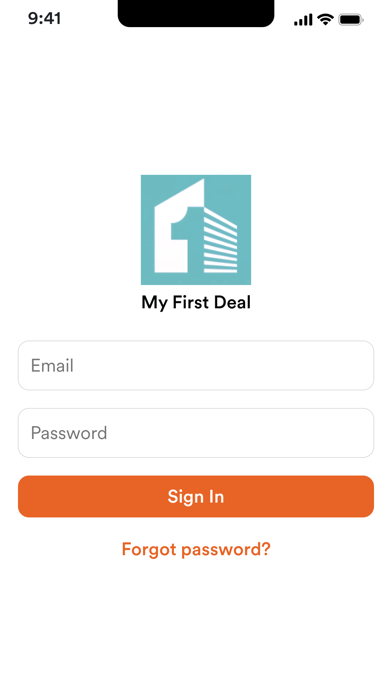 First Deal Screenshot