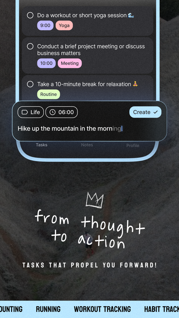PlanPlume - Task  Notes