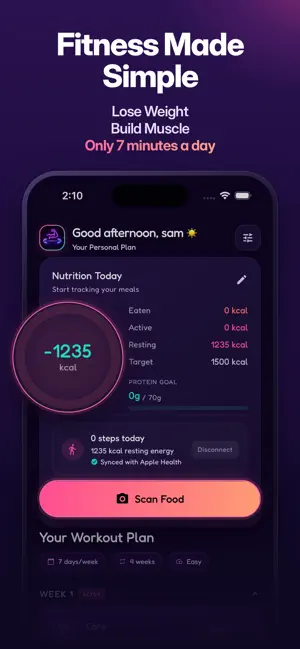 Morphia Fit - Fitness Coach screenshot 2