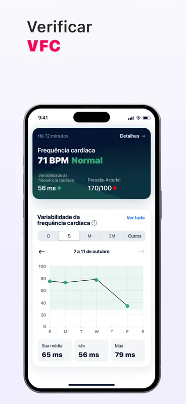Cardi Mate Freqüência Cardíaca screenshot 3 of 6