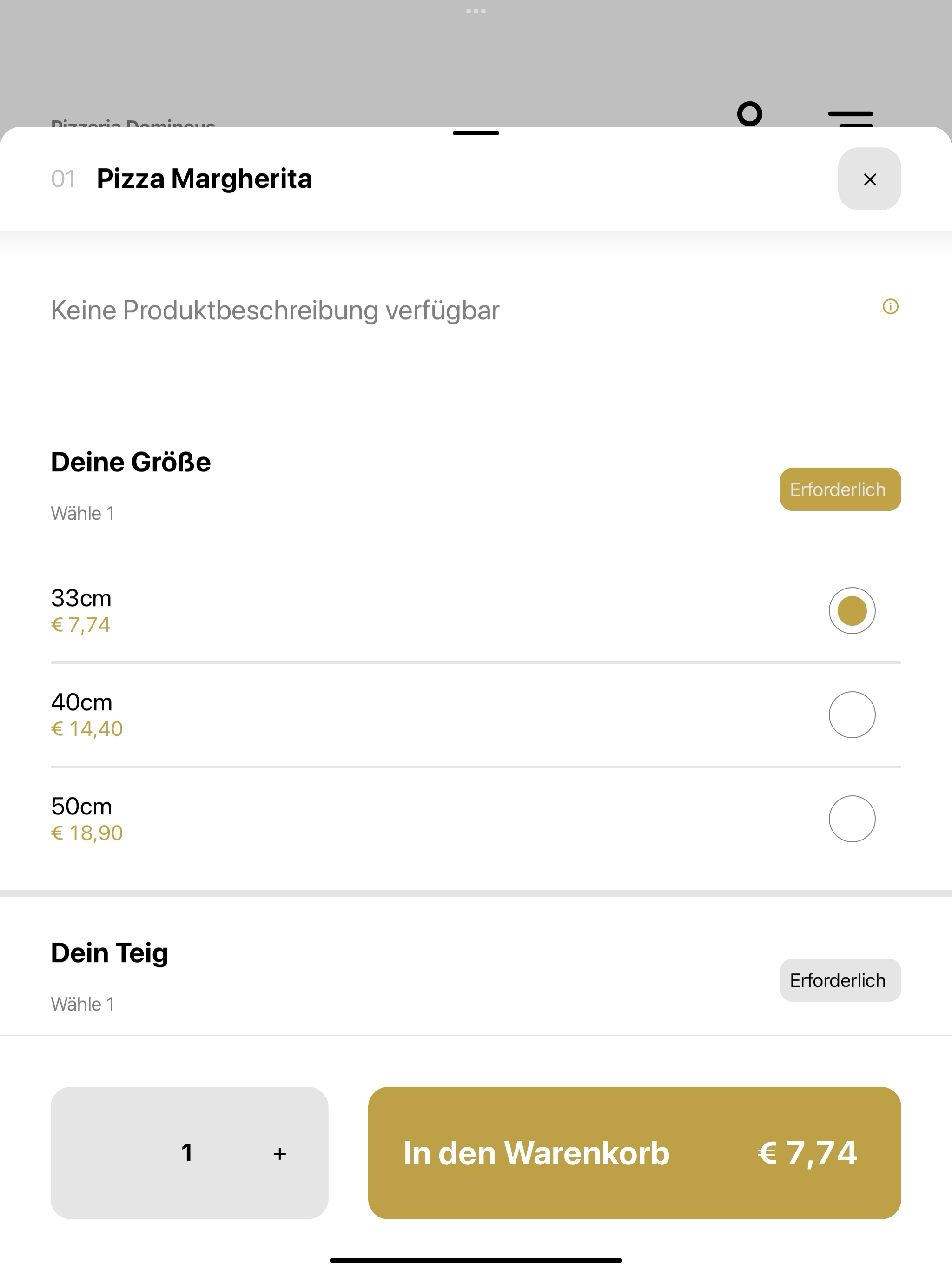 Pizzeria Dominous