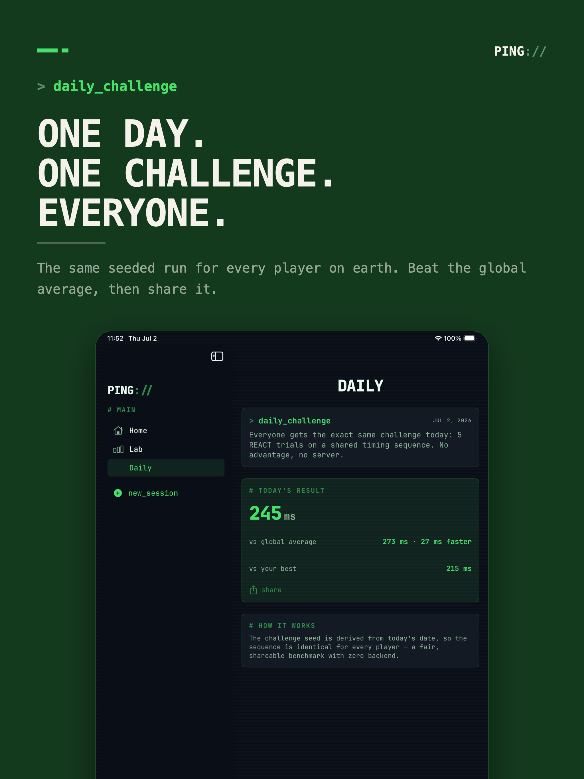Reaction Time Trainer : PING screenshot 17