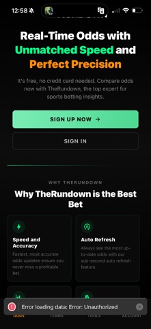 TheRundown Mobile Screenshot 2 of 5