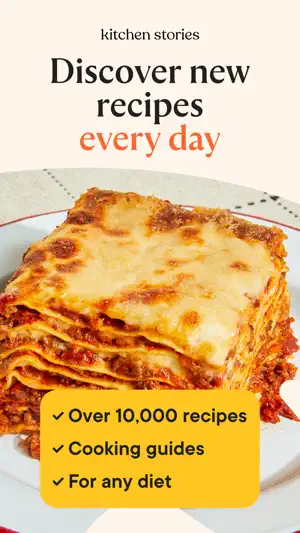 Kitchen Stories Easy Recipes screenshot 1