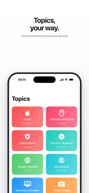 Hubly Reader screenshot 4