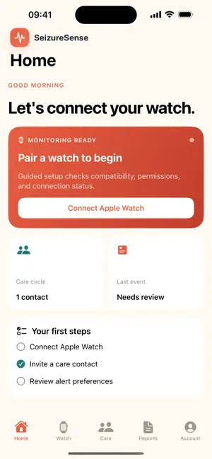 Seizure Sense App screenshot 3