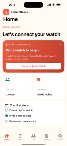 Seizure Sense App Screenshot 3 of 6