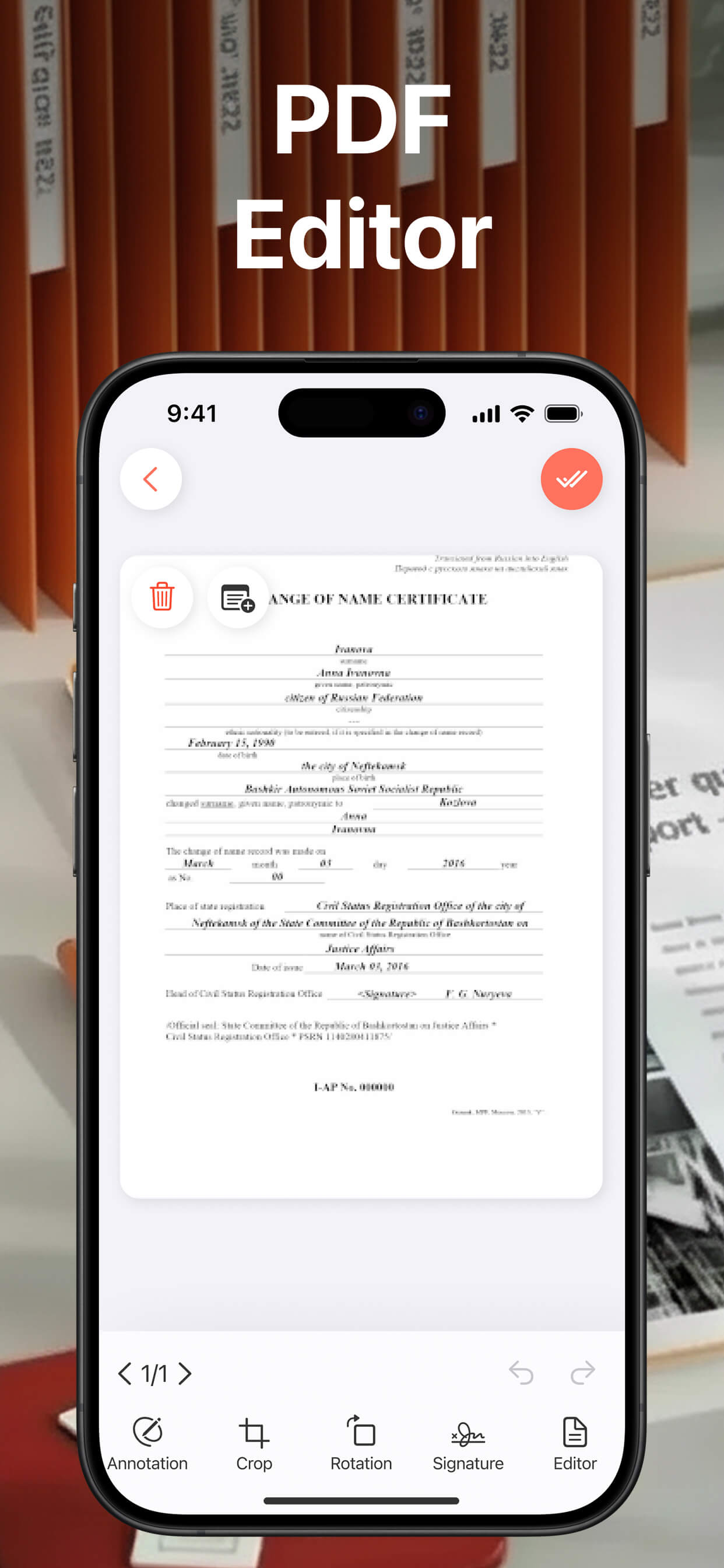 Lens - PDF Scanner & Editor