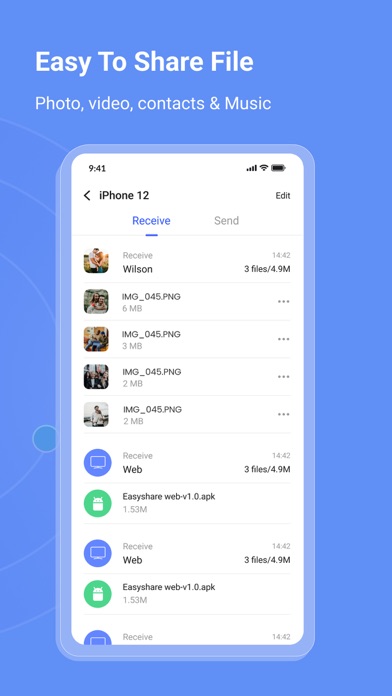 EasyShare・ Screenshot
