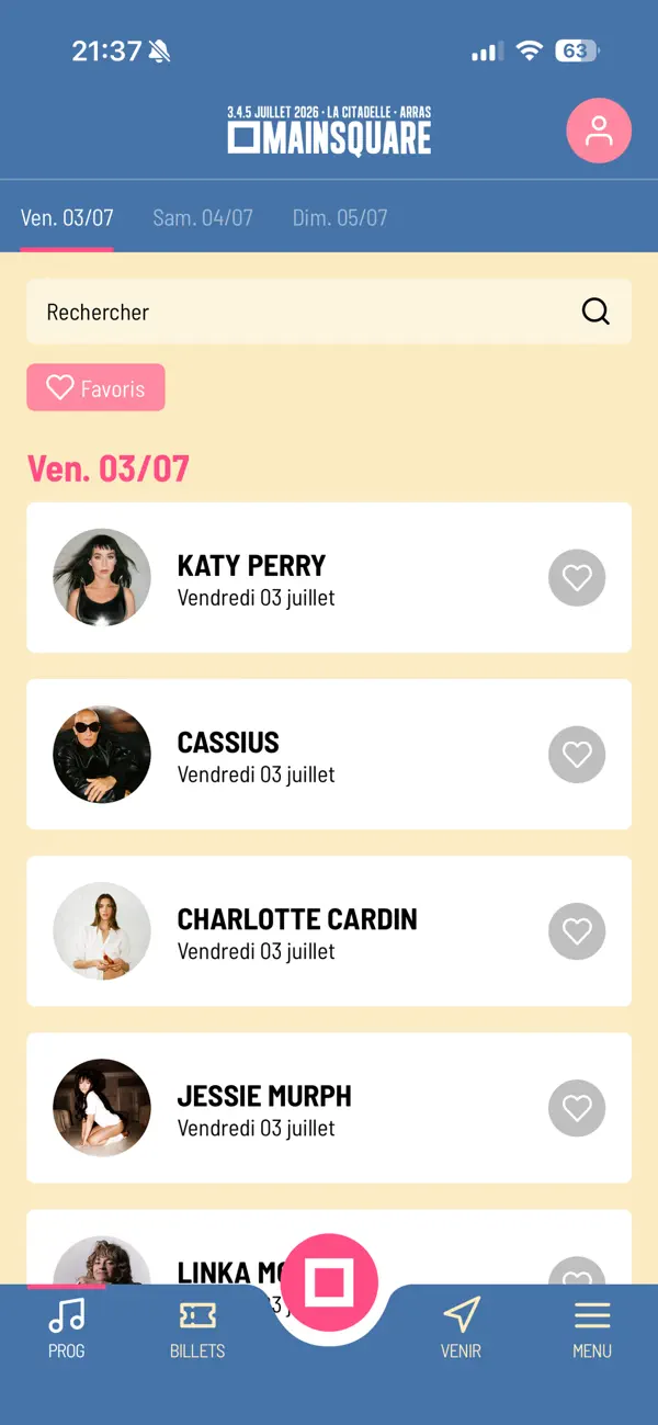 Screenshot #2 pour Main Square Festival