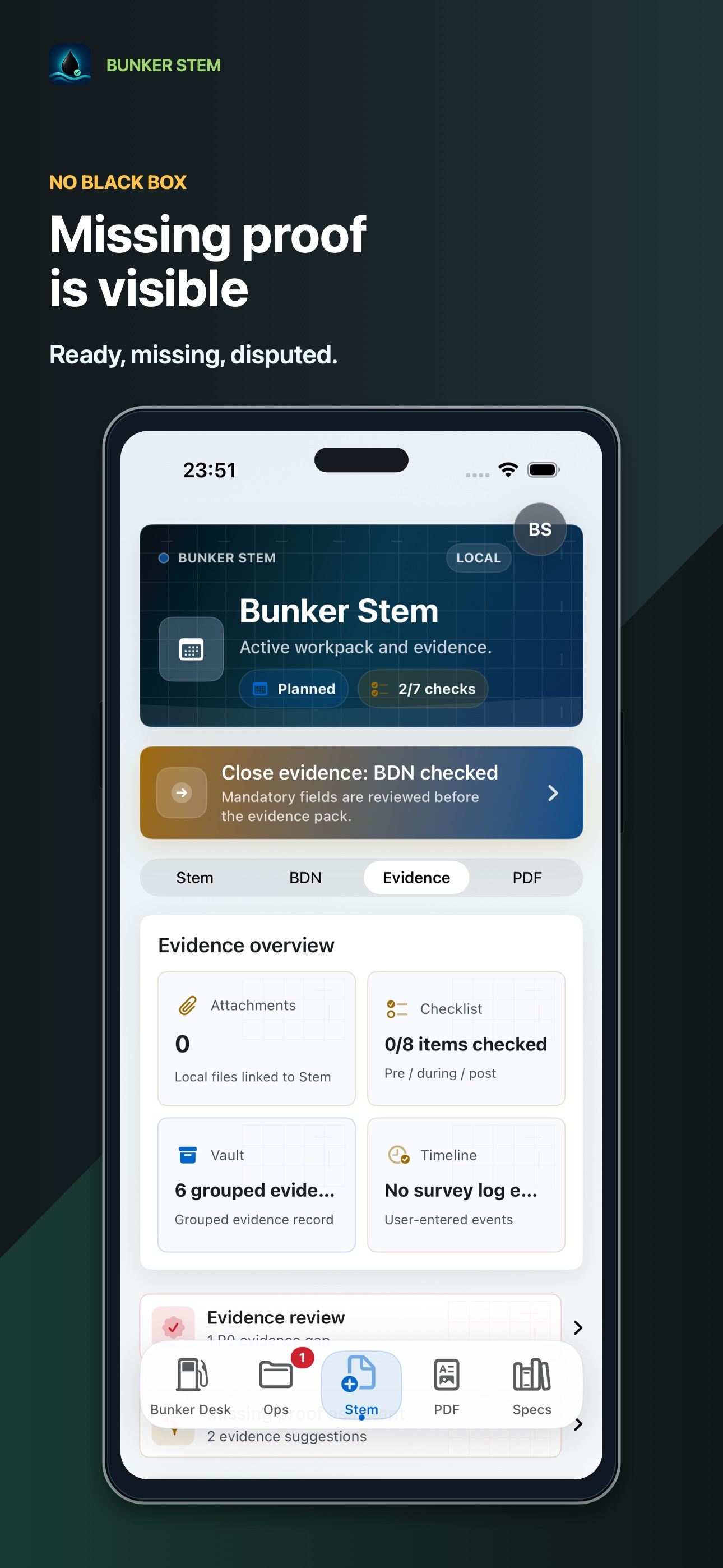 Bunker Stem: Fuel Calculator screenshot 4