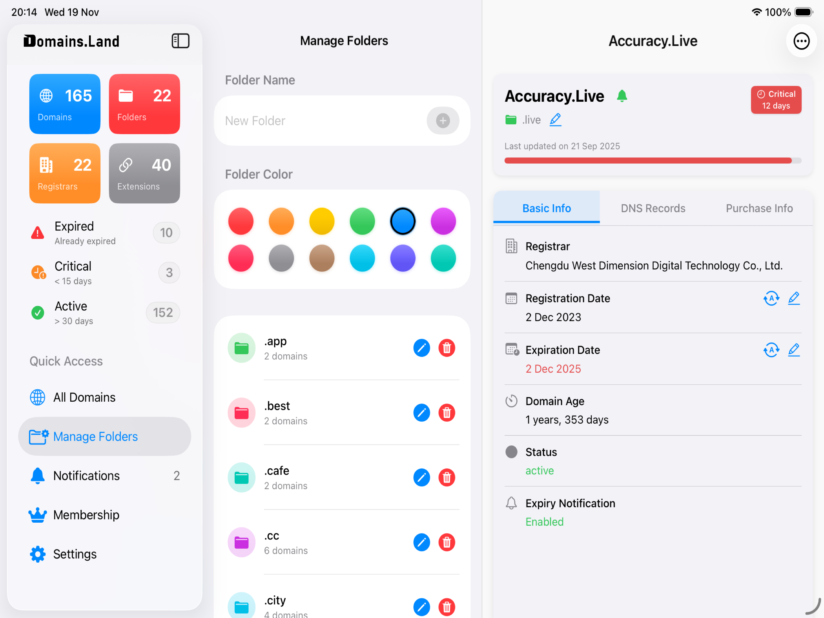 Domains.Land - Domain Manager screenshot 10