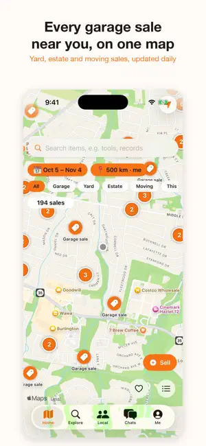 LocalSale: Garage & Yard Sales screenshot 1