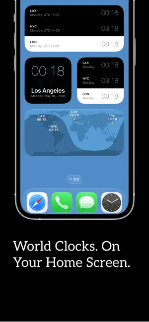 TimeZones: World Clock Widgets screenshot 2