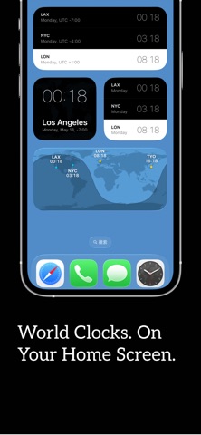 TimeZones: World Clock Widgets Screenshot 2 of 4